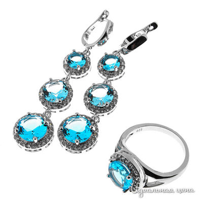 Комплект Migura, цвет серебряный,голубой