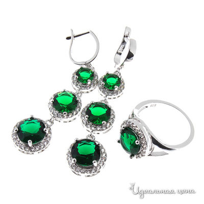 Комплект Migura, цвет серебряный,зеленый