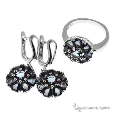 Комплект Migura, цвет серебряный,переливы фиолетового и зеленого