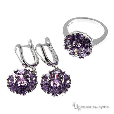 Комплект Migura, цвет серебряный,сиреневый