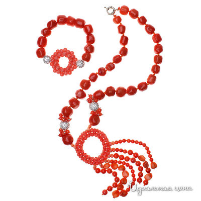 Комплект украшений Migura, цвет оранжевый