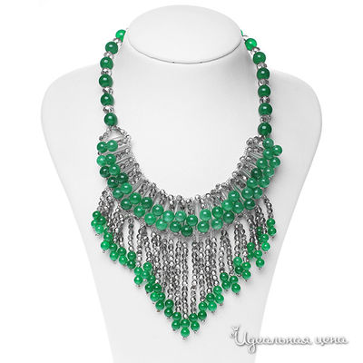 Колье Эсмеральда, цвет зеленый