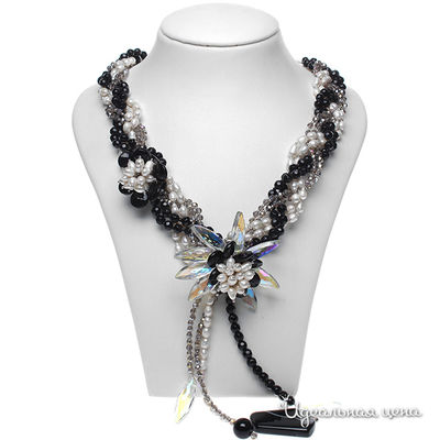 Колье Migura, цвет белый, черный