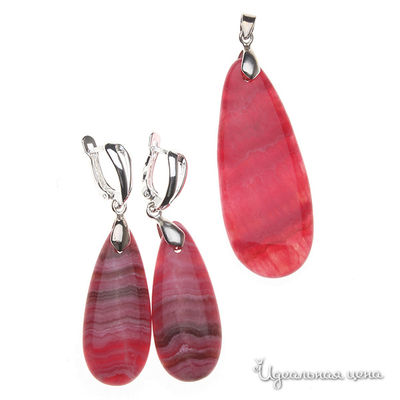 Комплект: колье, серьги Migura, цвет мультиколор