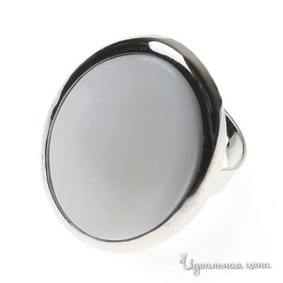 Кольцо Migura, цвет серебряный, белый