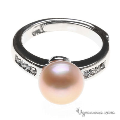 Кольцо Migura, цвет серебряный, розовый
