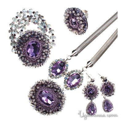 Комплект Migura, цвет сиреневый, серебряный