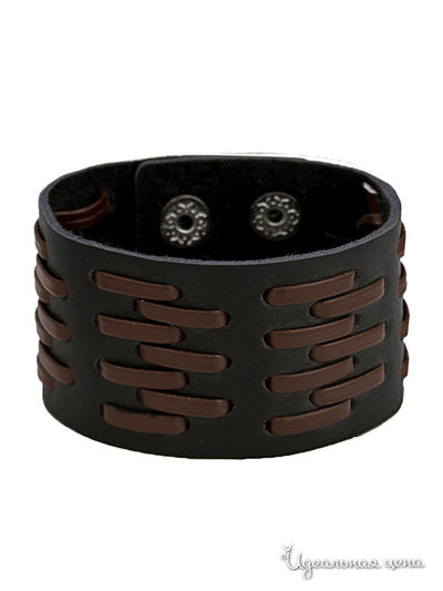 Браслет Ice & High, цвет черный, коричневый