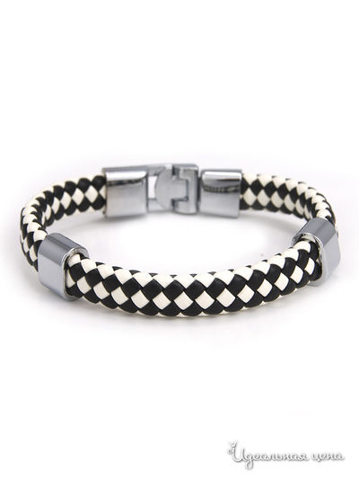 Браслет Ice & High, цвет черный, белый