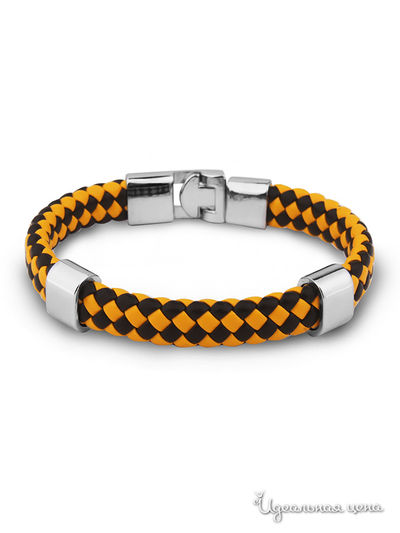 Браслет Ice & High, цвет желтый, черный