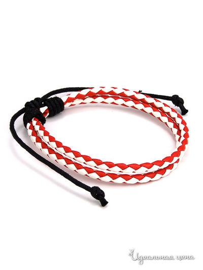 Браслет Ice & High, цвет белый, красный