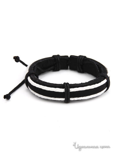 Браслет Ice & High, цвет черный, белый