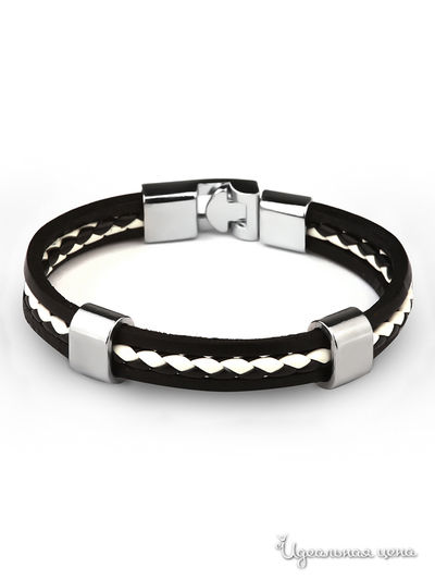 Браслет Ice & High, цвет черный, белый