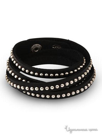 Браслет Ice & High, цвет черный