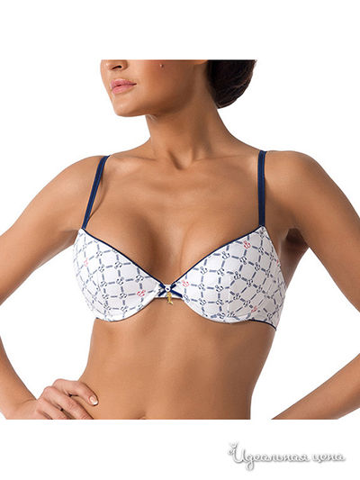 Бюстгальтер Charmante, цвет белый, синий