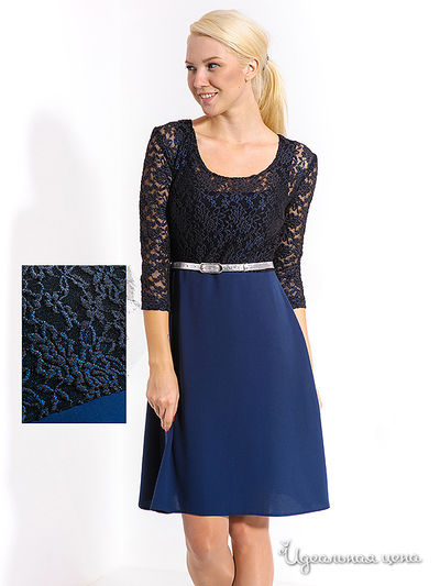 Платье Lira, цвет синий, черный