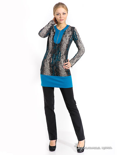 Туника Lira, цвет бирюзовый