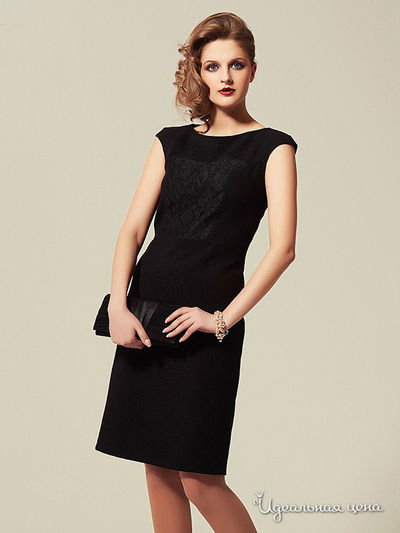 Платье Valeria Lux, цвет черный