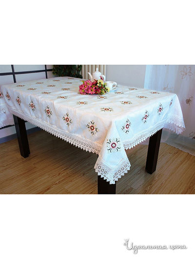 Скатерть, 150*220 см Valtery, цвет белый