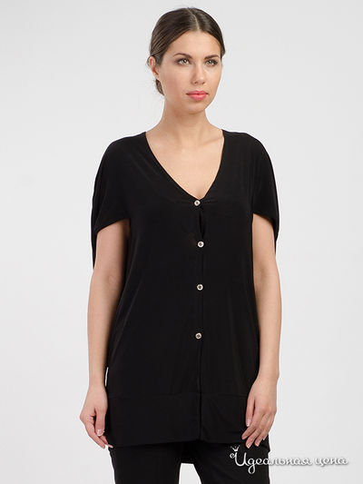 Лонгслив Christina Dea, цвет черный