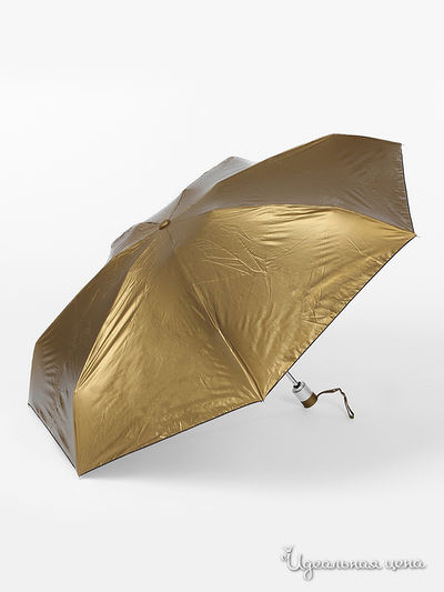Зонт Ferre, цвет золотой -внутри купол черного цвета