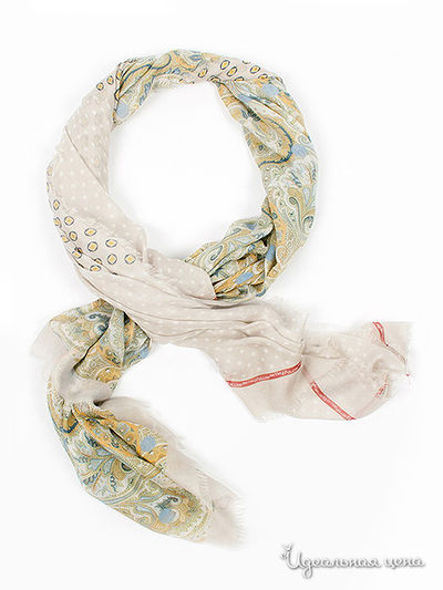 Палантин Pollini, цвет песочный