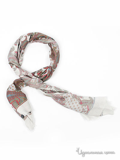 Палантин Pollini, цвет серый