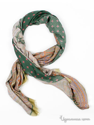 Палантин Pollini, цвет зеленый