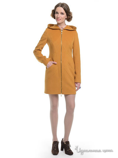 Пальто Eurydike, цвет горчица