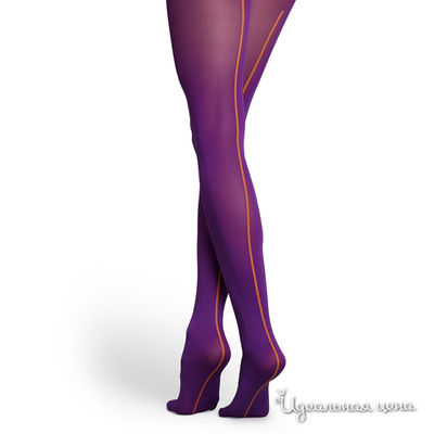 Колготки, 50 DEN Happy Socks, цвет сиреневый
