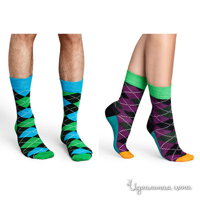 Носки Happy Socks, цвет мультиколор