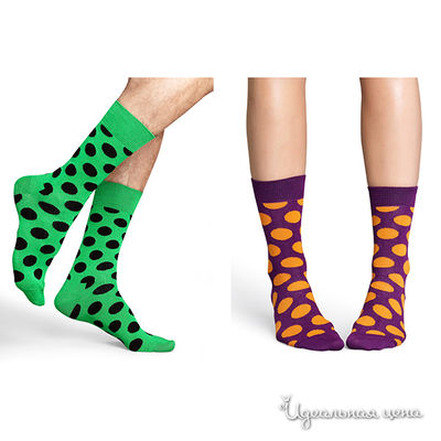 Носки Happy Socks, цвет мультиколор