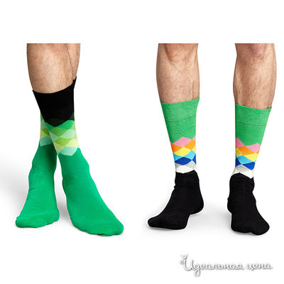Носки Happy Socks, цвет мультиколор