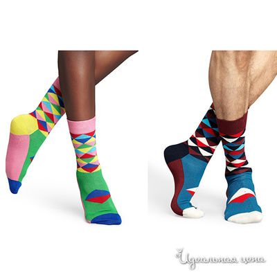 Носки Happy Socks, цвет мультиколор