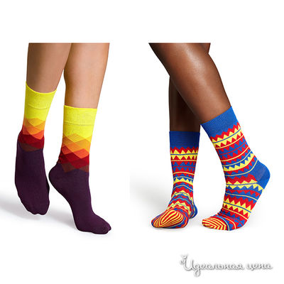 Носки Happy Socks, цвет мультиколор