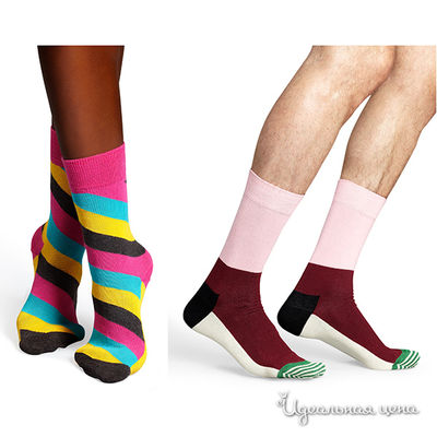 Носки Happy Socks, цвет мультиколор