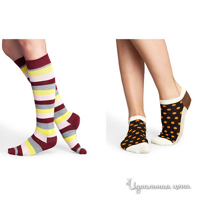 Носки Happy Socks, цвет мультиколор