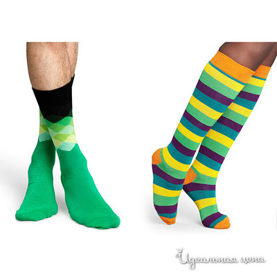 Носки Happy Socks, цвет мультиколор