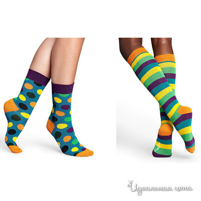 Носки Happy Socks, цвет мультиколор