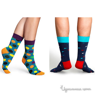 Носки Happy Socks, цвет мультиколор