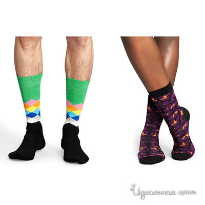 Носки Happy Socks, цвет мультиколор