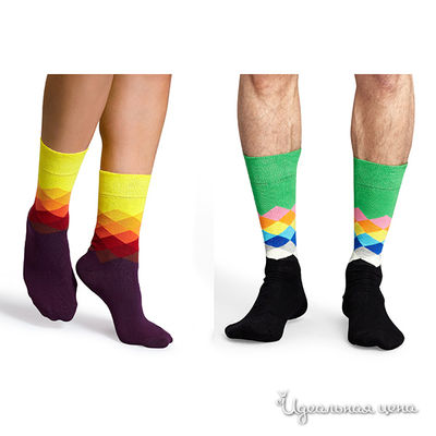 Носки Happy Socks, цвет мультиколор