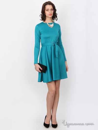 Платье Nastya Sergeeva by May Be, цвет бирюзовый