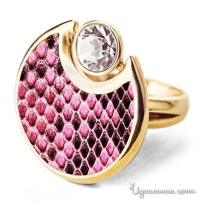 Кольцо Bon Vie, цвет розовый