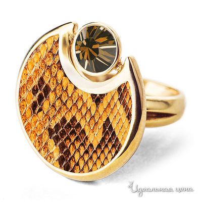 Кольцо Bon Vie, цвет коричневый