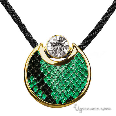 Кулон Bon Vie, цвет зеленый