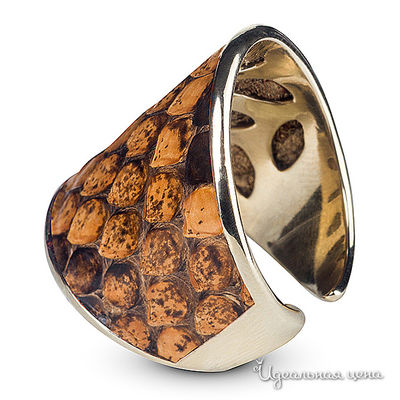 Кольцо Bon Vie, цвет коричневый