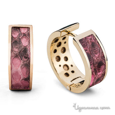 Серьги Bon Vie, цвет розовый