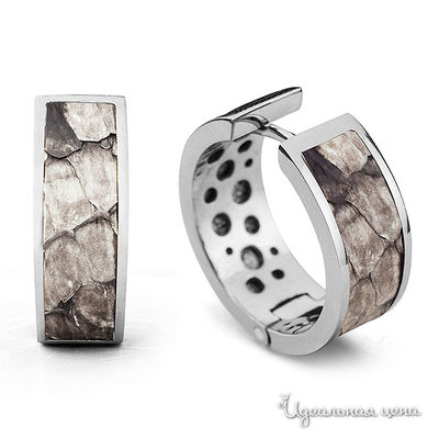 Серьги Bon Vie, цвет бежевый