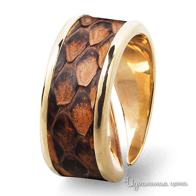 Кольцо Bon Vie, цвет Коричневый